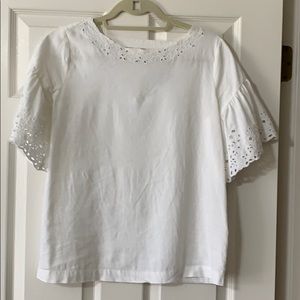 LOFT linen-blend top w/BONUS top